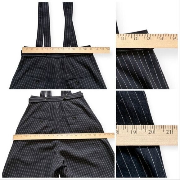 Isabel‎ Marant Joe  Striped Suspender Shorts, Size 34EU, 2022 collection - Picture 14 of 16